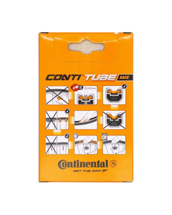 Continental Inner Tube Race 28 Presta back