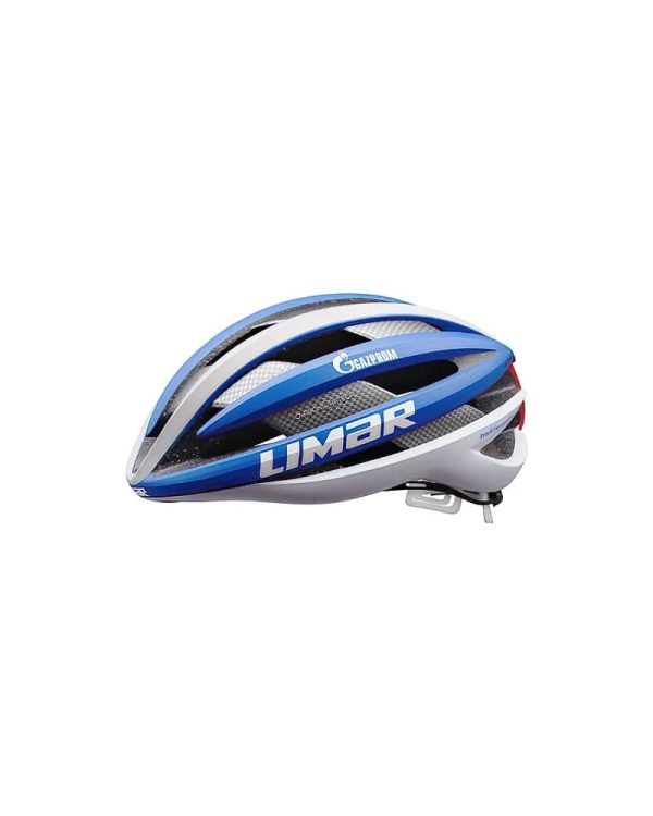 Limar Air Pro Cycling Helmet White Blue Gazprom
