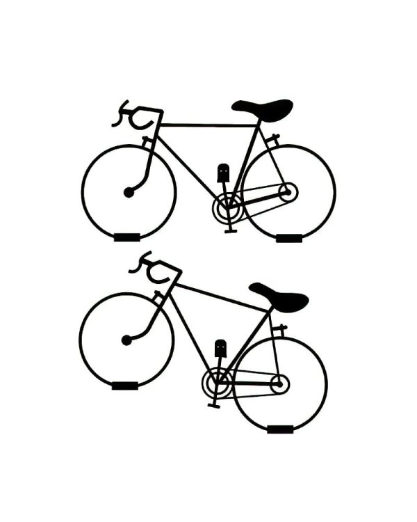 Rideback Bicycle Display Rack Wall Mount 2