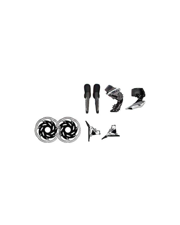 SRAM Red eTap AXS Disc Brake Upgrade Kit Groupset w Powermeter Option 4