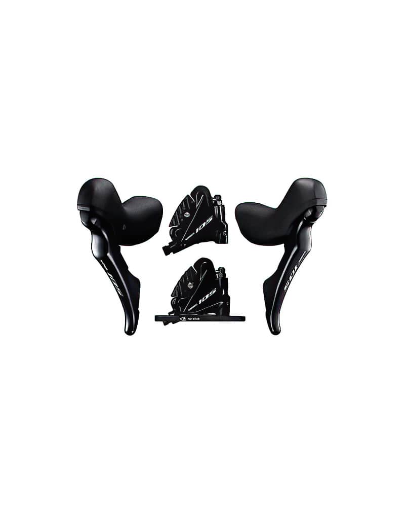 Shimano 105 ST R7020 Hydraulic Disc Brake Dual Control Lever 2x11 Speed Shifter Set with BR R7070 Calipers bikemartsg