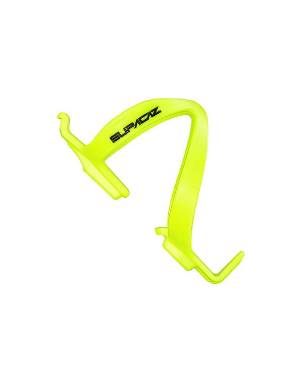 Supacaz Fly Cage Poly Bottle Cage Plastic Holder Neon Yellow 1