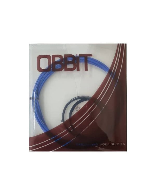 Obbit for Shimano MTB Brake Teflon Cables and Standard Housing Set Blue 1