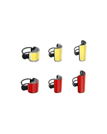 Knog Lil Mid Big Cobber Front White Rear Red Light