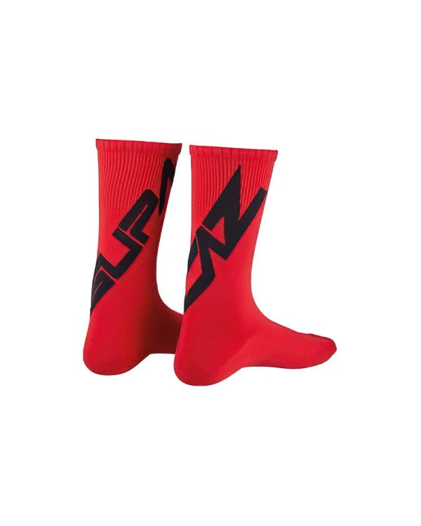 Supacaz SupaSox Twisted Socks Red