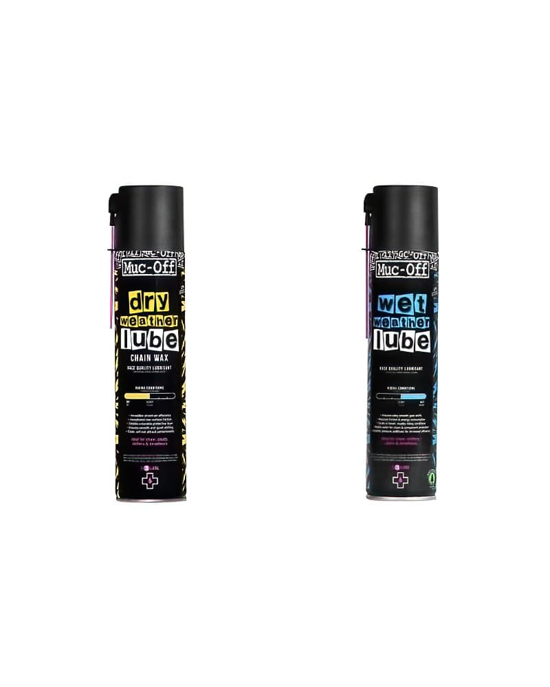Muc Off Wet Motorcycle Chain Lube, 400 Milliliters - Premium Motorbike  Chain Lubricant Spray - Formulated for Wet Weather Conditions