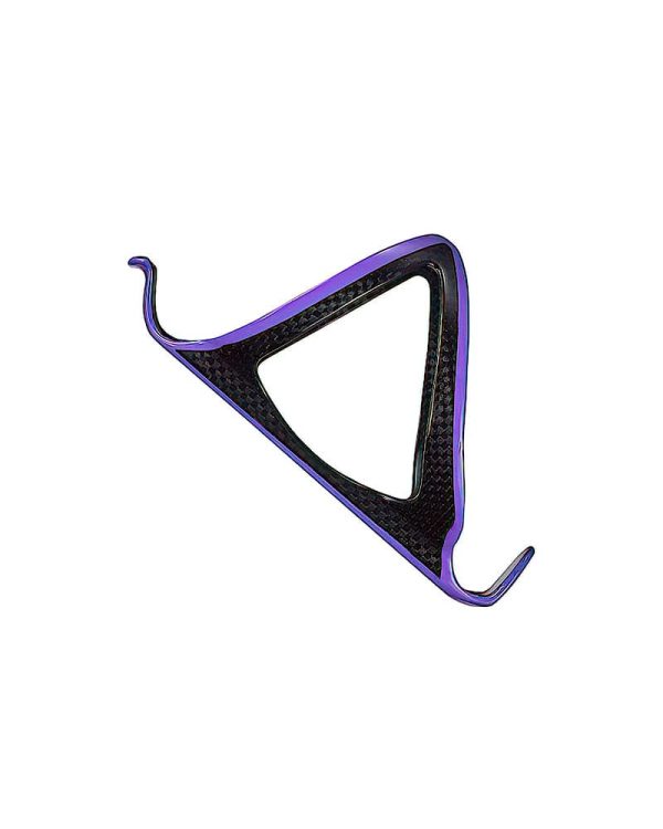 Supacaz Fly Cage Carbon Bottle Cage Holder Neon Purple