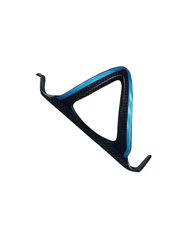 Supacaz Fly Cage Carbon Bottle Cage Holder Prismatik Blue