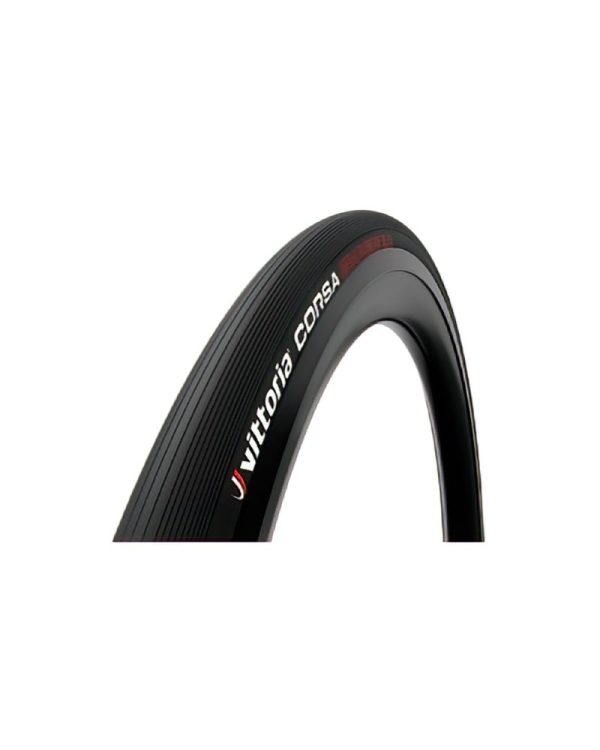 Vittoria Corsa Graphene 2.0 Clincher Road Bike Tyres (Black / Tanwall ...