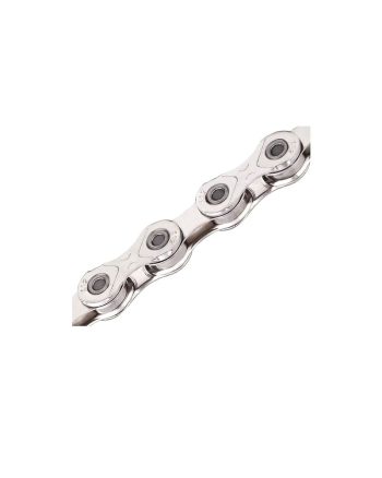 KMC X12 Waxed Chain SIlver DeNoiseAI standard