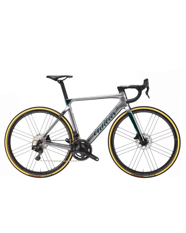Wilier Filante Disc S Grey Iride Green Full Bike with Sram Red Groupset