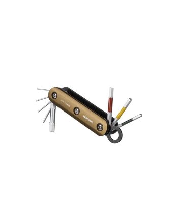Topeak Hex Combo Alumimum body w8pcs CR V Hex Tools wkey ring 1 DeNoiseAI standard min