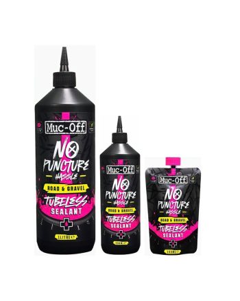 Muc Off No Puncture Hassle (Road & Gravel) Tubeless Sealant DeNoiseAI standard min