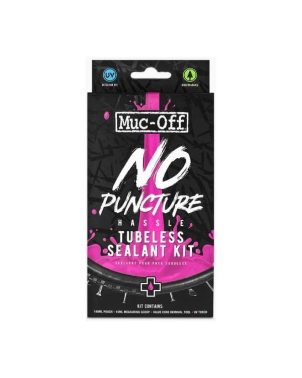 Muc Off No Puncture Hassle Tubeless Sealant Kit 140ml 1 min