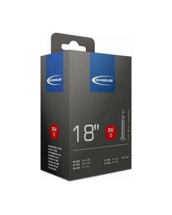 Schwalbe Inner Tube 18 SV 5A Presta 40mm 1 min