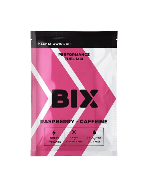 Bix Performance Fuel Mix Raspberry (Caffeine) DeNoiseAI standard min