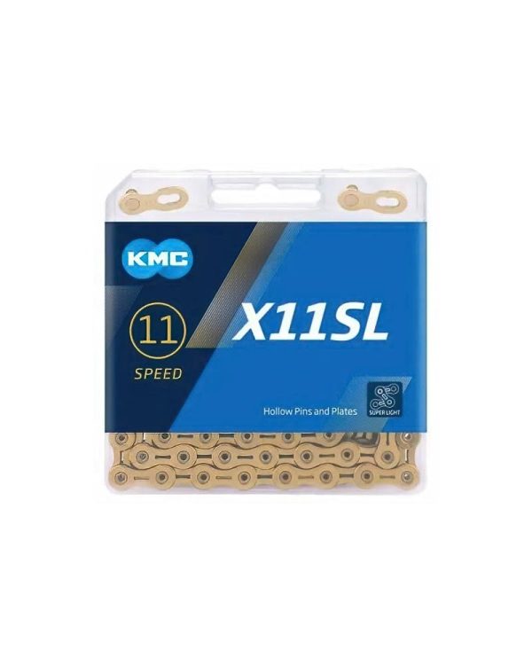 KMC X11SL 11 Speed Chain Gold 1 DeNoiseAI standard min