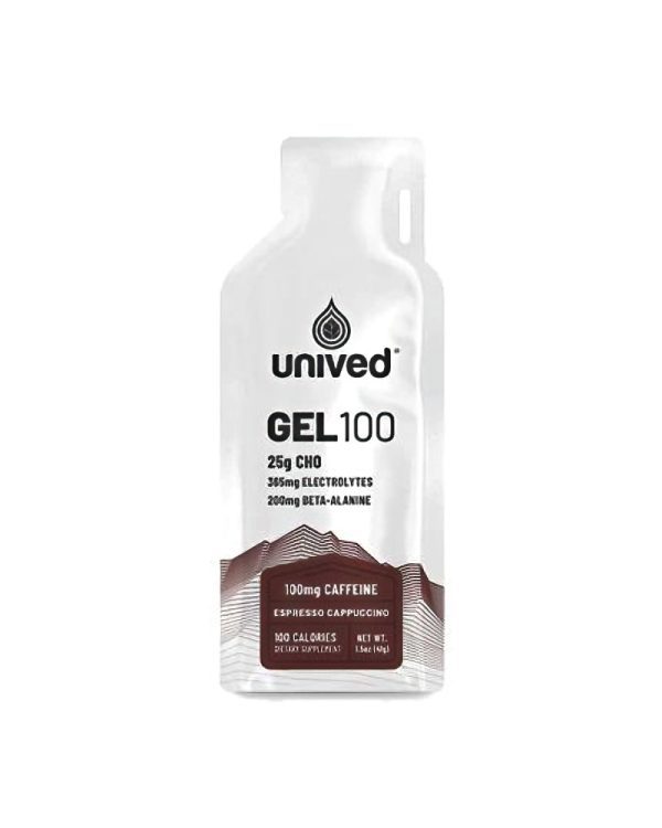 Unived Endurance Gels Gel 100 Expresso Cappuccino DeNoiseAI standard min