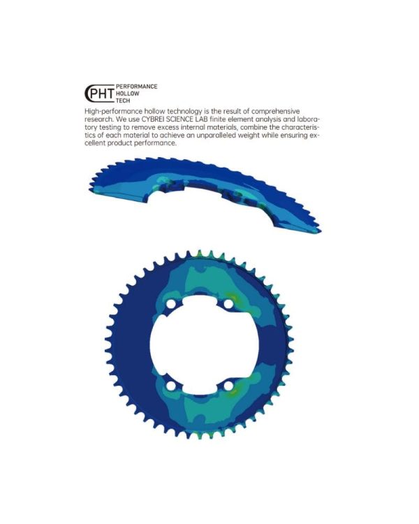 CYBREI Metarbon Aero 2X Chainrings 2 min