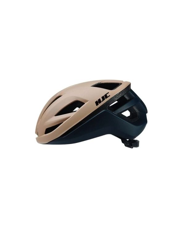 HJC BELLUS Road Helmet Matte Brown Navy 1 DeNoiseAI standard min