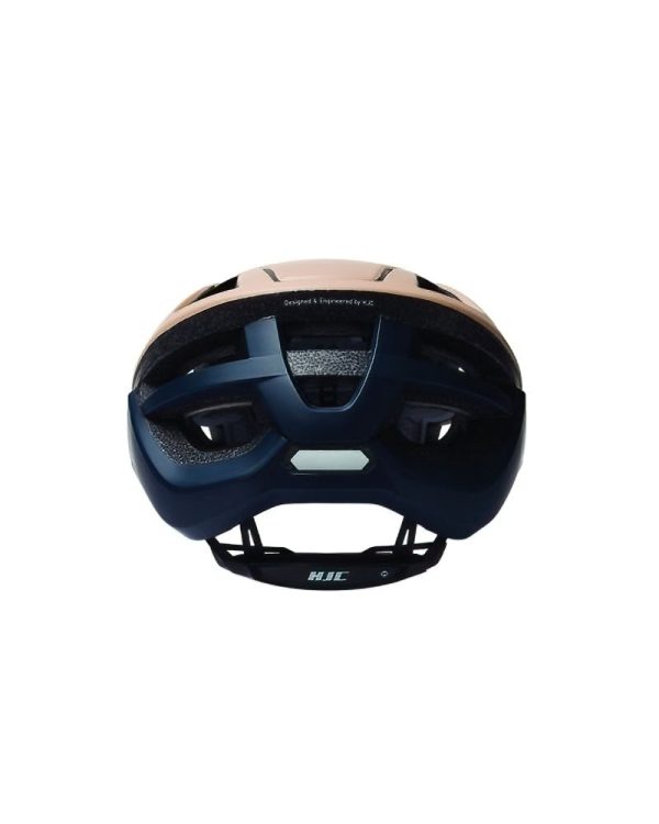 HJC BELLUS Road Helmet Matte Brown Navy 3 DeNoiseAI standard min