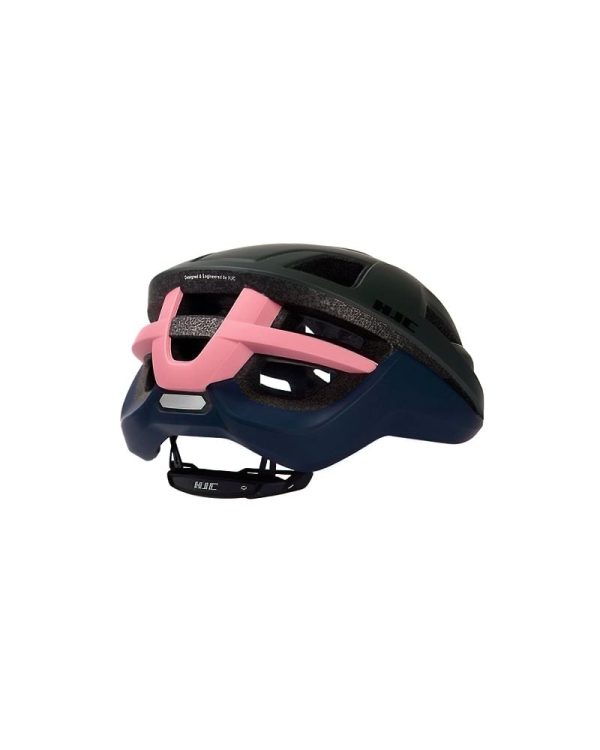 HJC BELLUS Road Helmet Matte Olive Navy 4 DeNoiseAI standard min