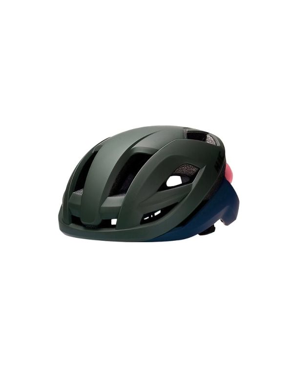 HJC BELLUS Road Helmet Matte Olive Navy 5 DeNoiseAI standard min