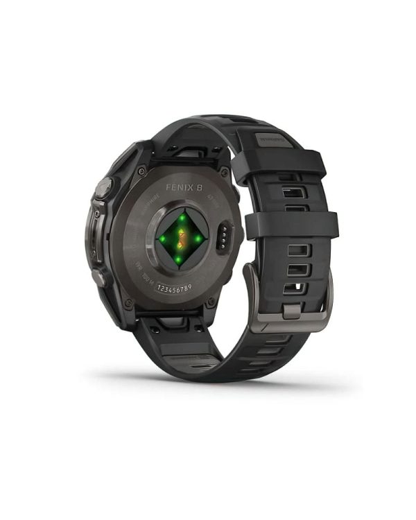 Garmin Fenix 8 Sapphire Carbon Gray DLC Titanium 5 DeNoiseAI standard