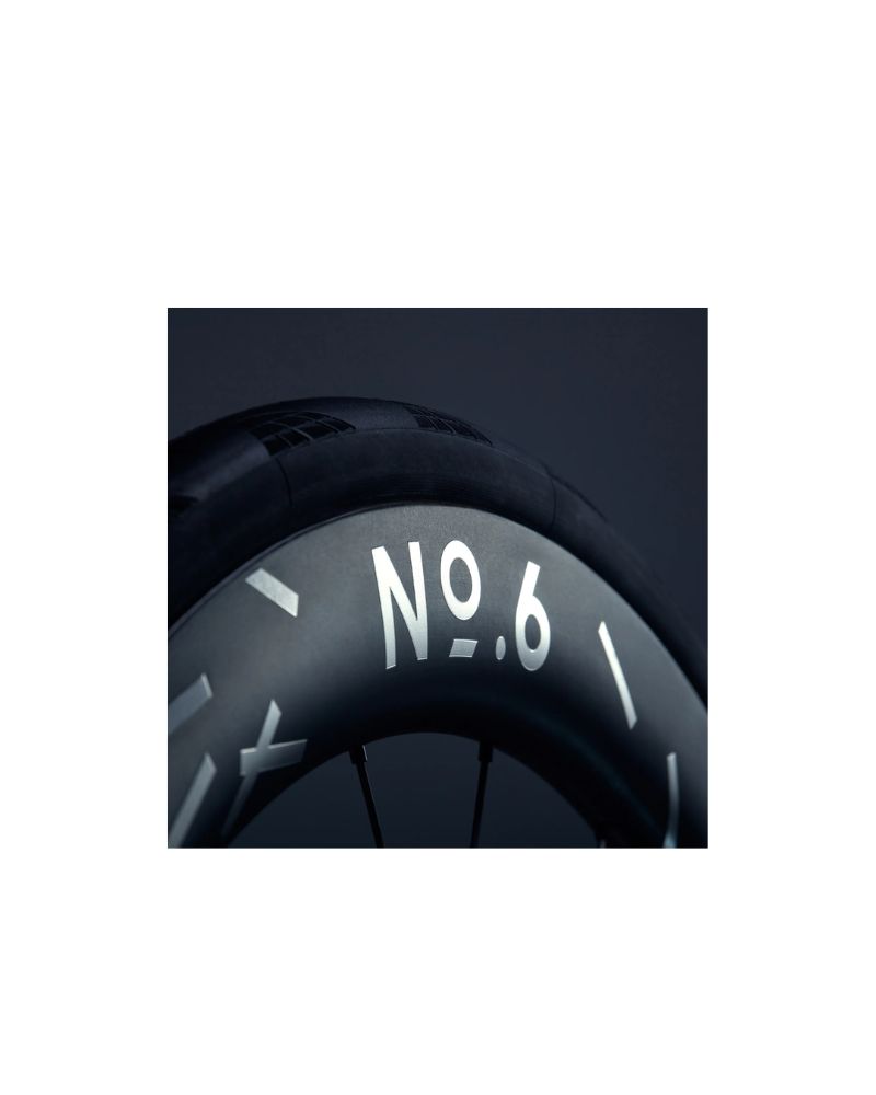 No6 Wheelset 30-30 / 45-50 / 50-58 (Shimano / XDR Freehub) (Black / White Decal/Limited Edition) 26 No6 Wheelset Ceramic Speed LIMITED EDITION 5