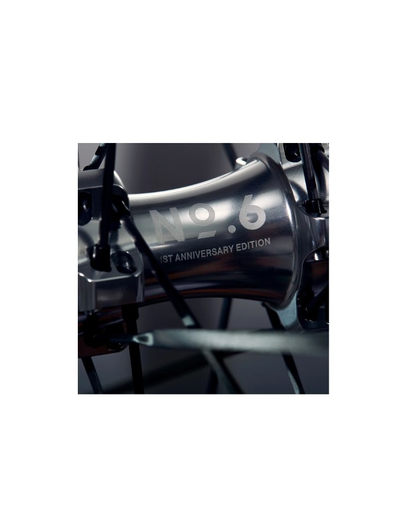 No6 Wheelset 30-30 / 45-50 / 50-58 (Shimano / XDR Freehub) (Black / White Decal/Limited Edition) 24 No6 Wheelset Ceramic Speed LIMITED EDITION 7