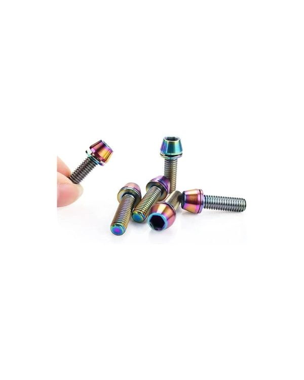 Pass Quest Stem Titanium plated screws M5 x 18mm 3 DeNoiseAI standard min