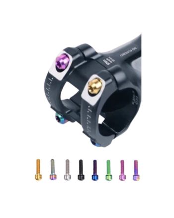 S PARTS Titanium Alloy Stem Screw Series M5 L18mm 2 min