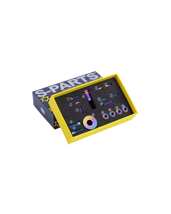 S SPARTS Ti Screws R8150 & R9250 Shifter Kit Candy DeNoiseAI standard min
