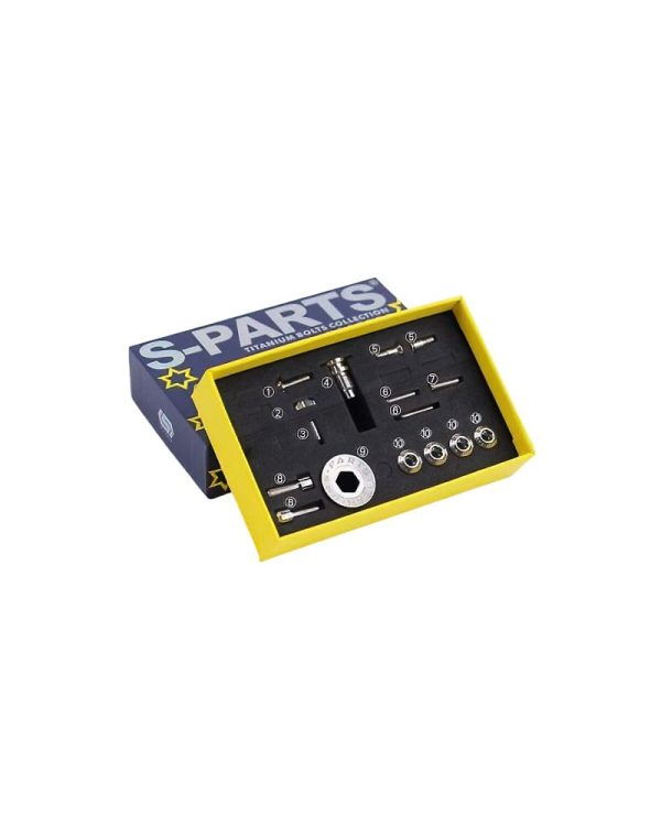 S SPARTS Ti Screws R8150 & R9250 Shifter Kit Titanium DeNoiseAI standard min