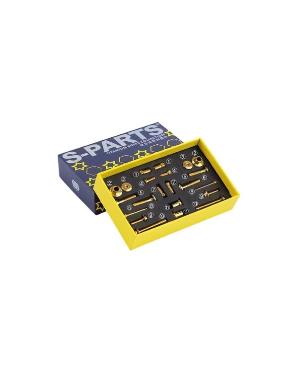 S SPARTS Ti Screws R8170 & R7170 Brake Kit Gold DeNoiseAI standard min
