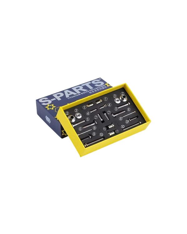 S SPARTS Ti Screws R8170 & R7170 Brake Kit Titanium DeNoiseAI standard min