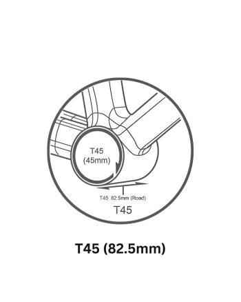 Tripeak Ceramic Bottom Bracket T45 (82 5mm) 3 in 1 2 DeNoiseAI standard min