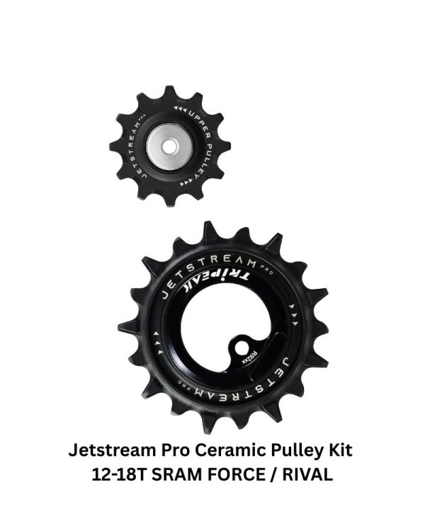 Tripeak Jetstream Pro Ceramic Pulley Kit 12 18T SRAM FORCE RIVAL 1