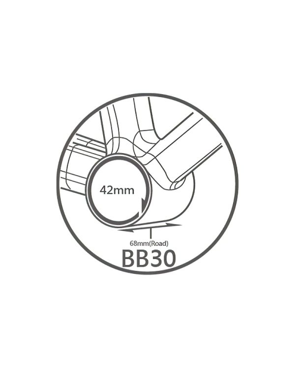 Tripeak Jetstrem Pro BB BB30 (68mm) 3 DeNoiseAI standard min