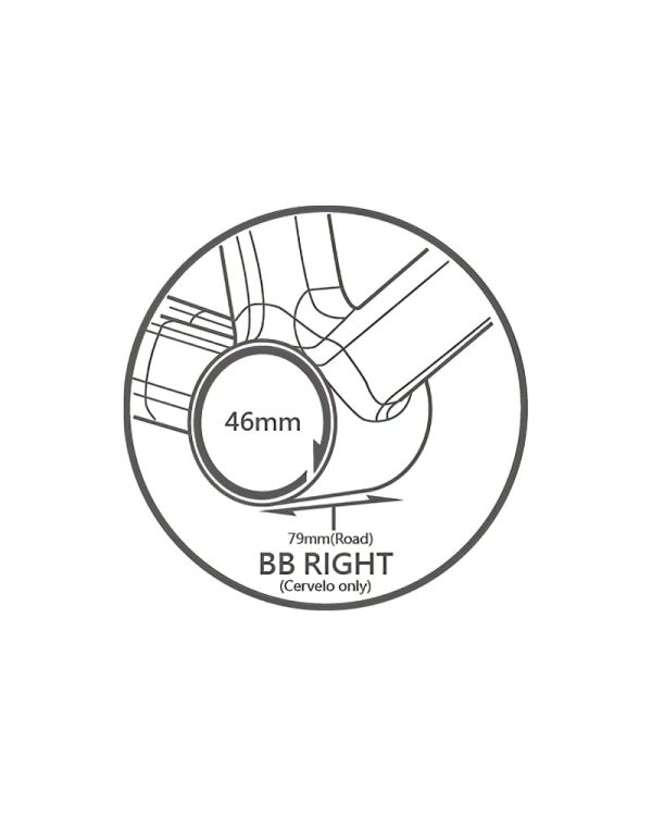 Tripeak Jetstrem Pro BB BBRight (79mm) 3 DeNoiseAI standard min