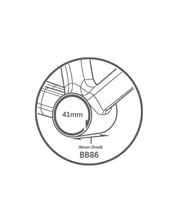 Tripeak Steel Bottom Bracket BB8692 30mm DUB Black Twist Fit (EMA TF412930S ACSB) 2 DeNoiseAI standard min