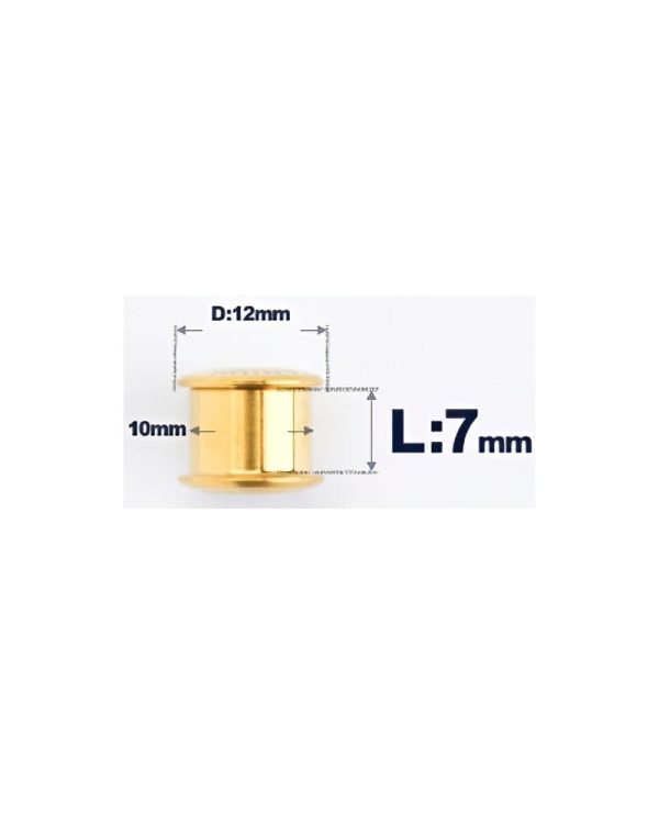 S Parts Titanium Chainring Bolt Gold (2) DeNoiseAI standard min