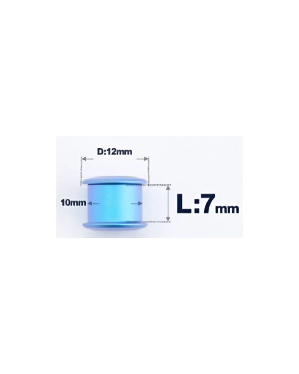 S Parts Titanium Chainring Bolt Indigo (2) DeNoiseAI standard min