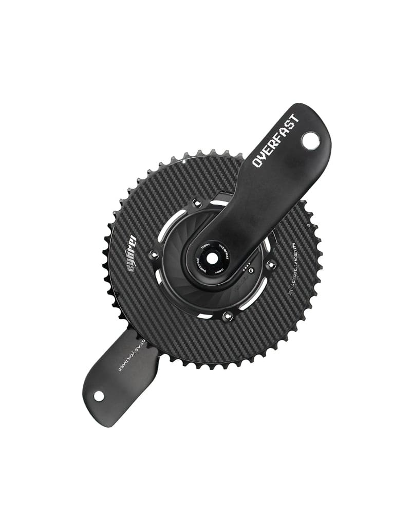 OVERFAST Aero Powermeter / Non-Powermeter Crankset 1 Overfast Aero Powermeter Crankset DeNoiseAI standard