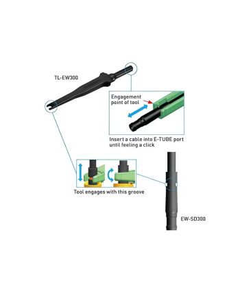 Shimano TL EW300 Di2 Cable Plug Tool 2 DeNoiseAI standard